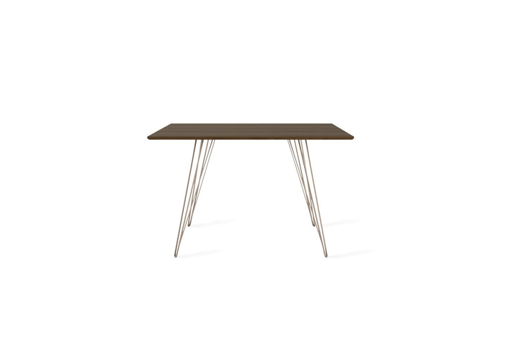 Williams Dining Table - Large Square - Tronk - Tables + Desks - Walnut - Rose Copper - HORNE