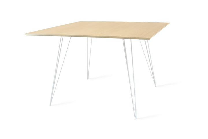 Williams Dining Table - Large Square - Tronk - Tables + Desks - Maple - White - HORNE