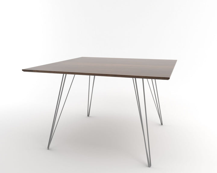 Williams Dining Table - Large Square - Tronk - Tables + Desks - Walnut - Gray - HORNE