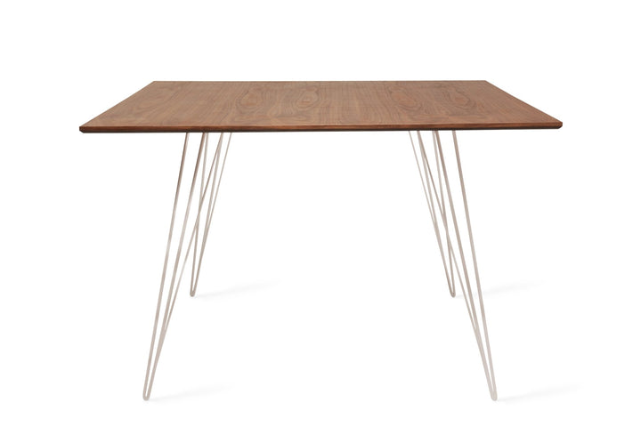 Williams Dining Table - Large Square - Tronk - Tables + Desks - Walnut - White - HORNE
