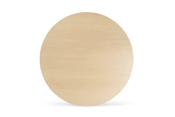 Williams Dining Table - Small Circle - Tronk - Tables + Desks - Walnut - Yellow - HORNE