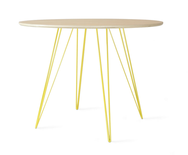 Williams Dining Table - Small Circle - Tronk - Tables + Desks - Maple - Yellow - HORNE