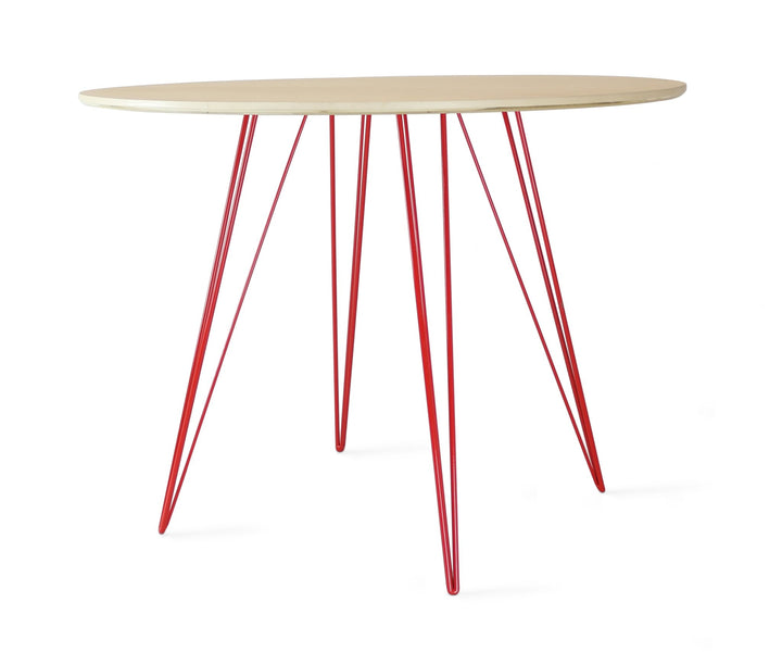 Williams Dining Table - Small Circle - Tronk - Tables + Desks - Maple - Red - HORNE