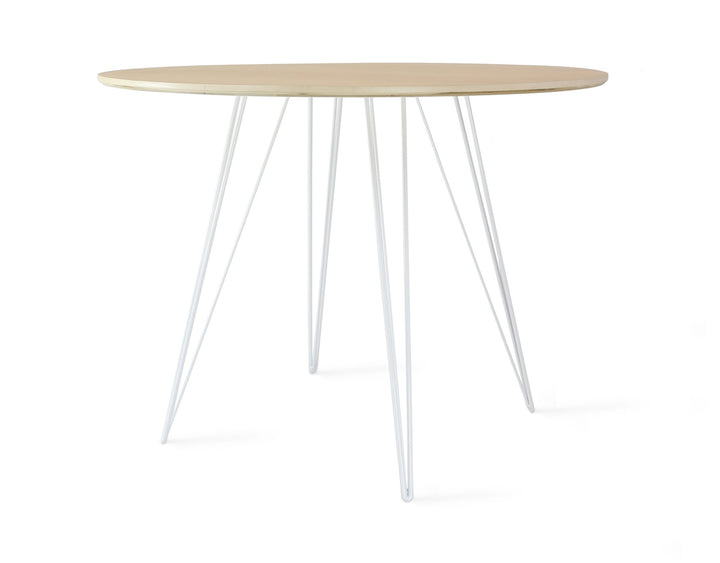Williams Dining Table - Small Circle - Tronk - Tables + Desks - Maple - White - HORNE