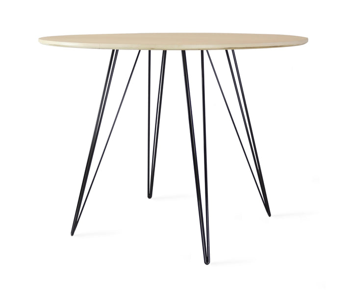 Williams Dining Table - Small Circle - Tronk - Tables + Desks - Maple - Black - HORNE