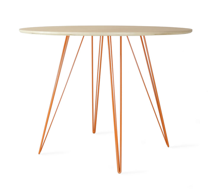 Williams Dining Table - Small Circle - Tronk - Tables + Desks - Maple - Orange - HORNE