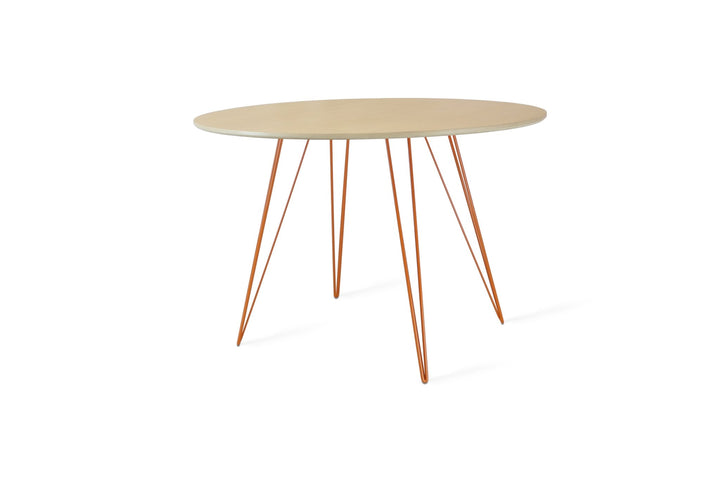 Williams Dining Table - Small Oval - Tronk - Tables + Desks - Maple - Orange - HORNE