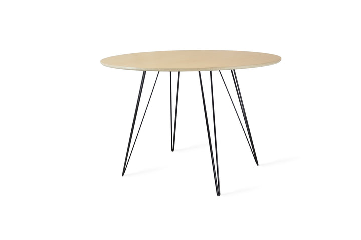 Williams Dining Table - Small Oval - Tronk - Tables + Desks - Maple - Black - HORNE