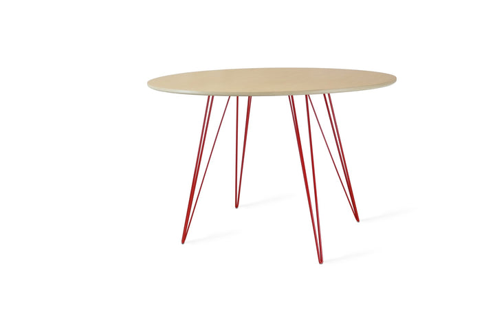 Williams Dining Table - Small Oval - Tronk - Tables + Desks - Maple - Red - HORNE