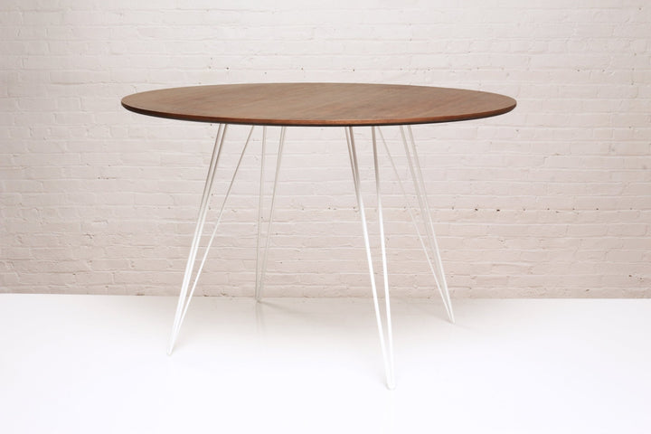 Williams Dining Table - Small Oval - Tronk - Tables + Desks - Walnut - White - HORNE