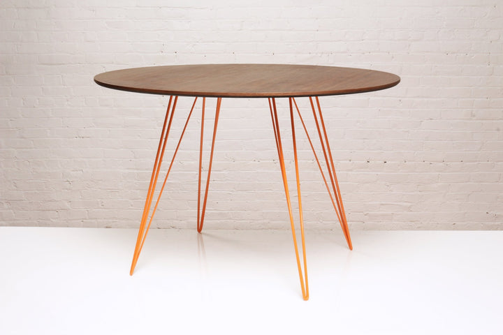 Williams Dining Table - Small Oval - Tronk - Tables + Desks - Walnut - Orange - HORNE