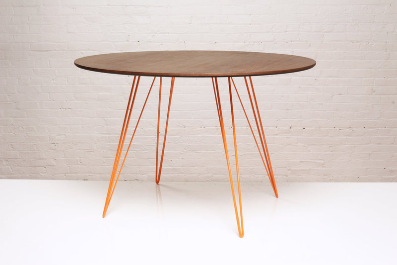 Williams Dining Table - Small Oval - Tronk - Tables + Desks - Maple - Blood Red - HORNE
