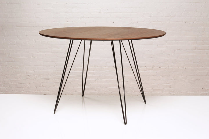 Williams Dining Table - Small Oval - Tronk - Tables + Desks - Walnut - Black - HORNE