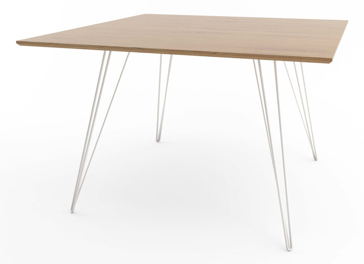 Williams Dining Table - Small Square - Tronk - Tables + Desks - White Oak - White - HORNE