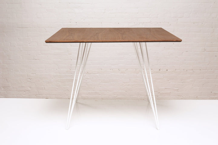Williams Dining Table - Small Square - Tronk - Tables + Desks - Walnut - White - HORNE