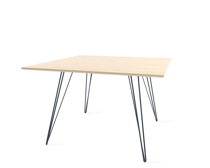 Williams Dining Table - Small Square - Tronk - Tables + Desks - Maple - Navy - HORNE