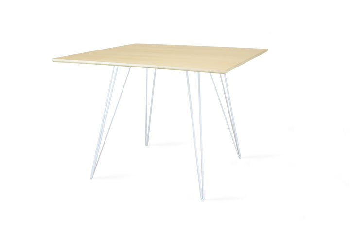 Williams Dining Table - Small Square - Tronk - Tables + Desks - Maple - White - HORNE