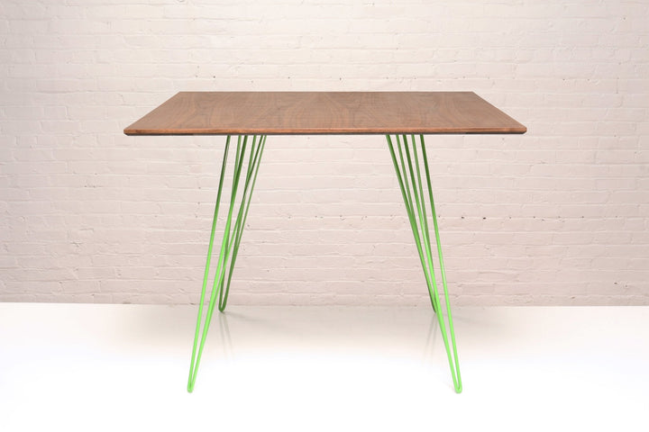 Williams Dining Table - Small Square - Tronk - Tables + Desks - Walnut - Green - HORNE