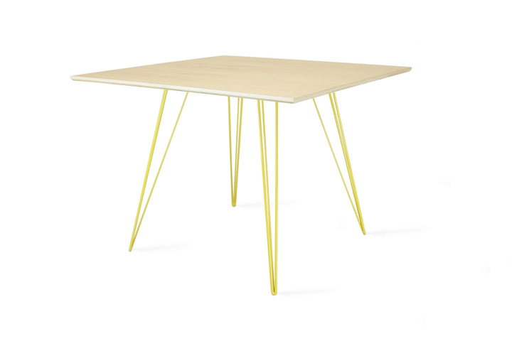 Williams Dining Table - Small Square - Tronk - Tables + Desks - Maple - Yellow - HORNE