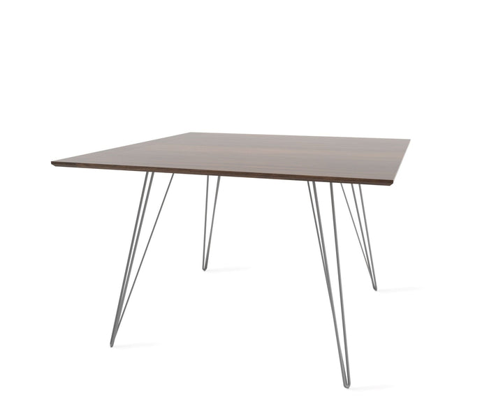 Williams Dining Table - Small Square - Tronk - Tables + Desks - Walnut - Gray - HORNE