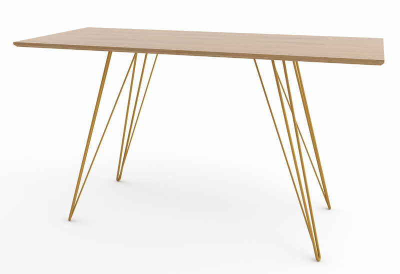 Williams Writing Desk - Tronk - Desks - Maple - Blood Red - HORNE