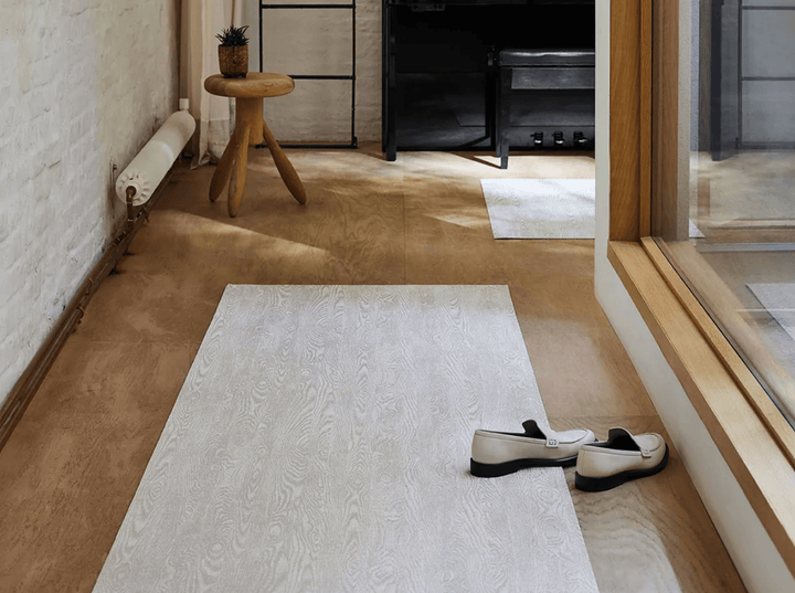 Woodgrain Floor Mat - Chilewich - Rugs - Small - Umber - HORNE