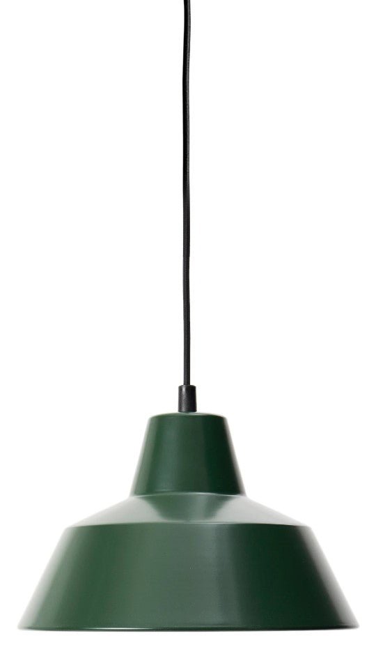 Workshop Pendant - Made by Hand - Pendants - 11"Ø - Racing Green - HORNE