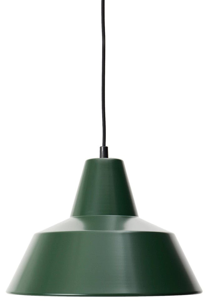 Workshop Pendant - Made by Hand - Pendants - 13.7"Ø - Racing Green - HORNE