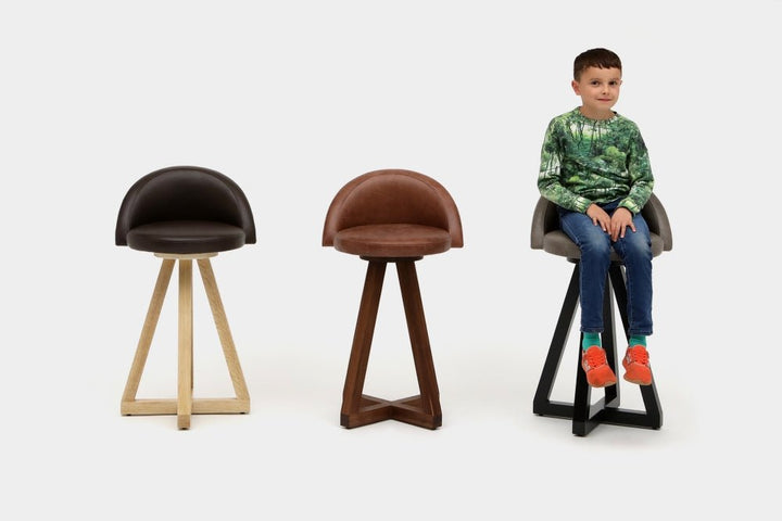 X2 Seat - Artless - Stools + Benches + Ottomans - Walnut - Blackbean - HORNE