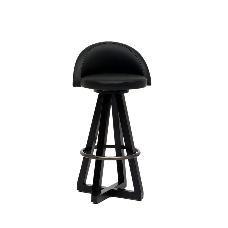 X3 Seat - Artless - Stools + Benches + Ottomans - Walnut - Blackbean - Blackened Steel - HORNE