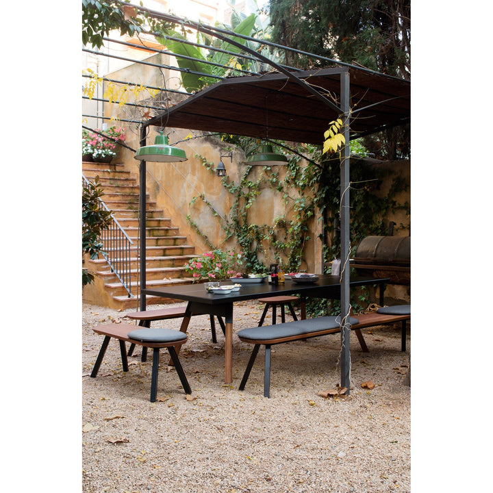 You And Me Bench - Indoor/Outdoor - RS Barcelona - Stools + Benches + Ottomans - 220 Bench - White - HORNE