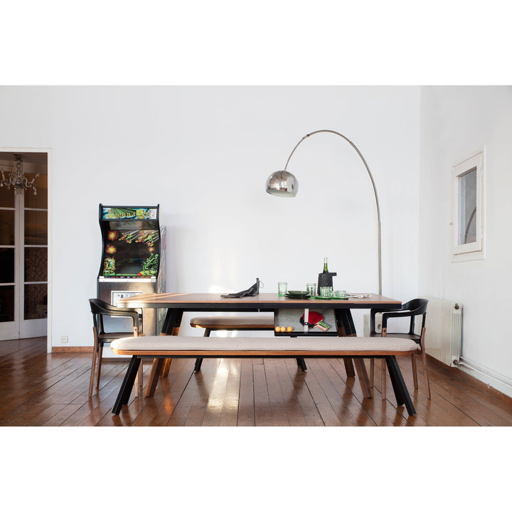 You And Me Bench - Indoor/Outdoor - RS Barcelona - Stools + Benches + Ottomans - 220 Bench - White - HORNE