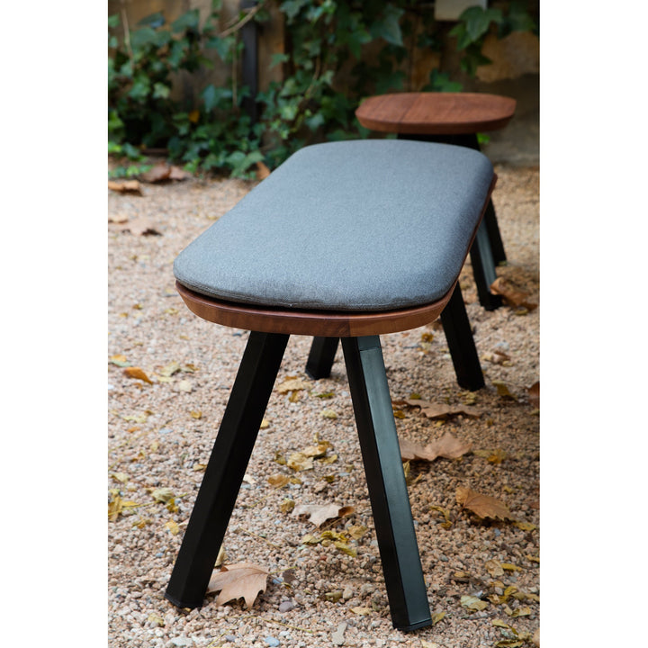 You And Me Bench - Indoor/Outdoor - RS Barcelona - Stools + Benches + Ottomans - 220 Bench - White - HORNE