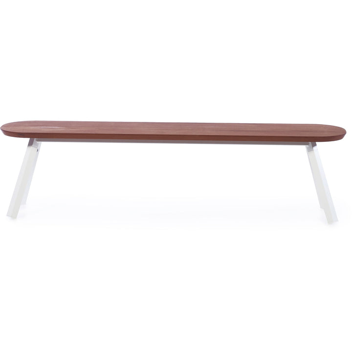 You And Me Bench - Indoor/Outdoor - RS Barcelona - Stools + Benches + Ottomans - 120 Bench - Black - HORNE