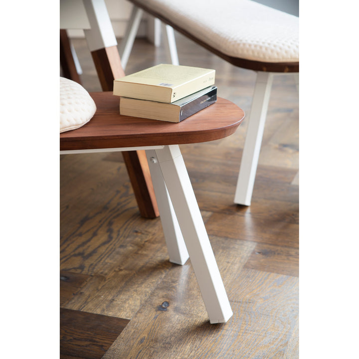 You And Me Bench - Indoor/Outdoor - RS Barcelona - Stools + Benches + Ottomans - 220 Bench - White - HORNE