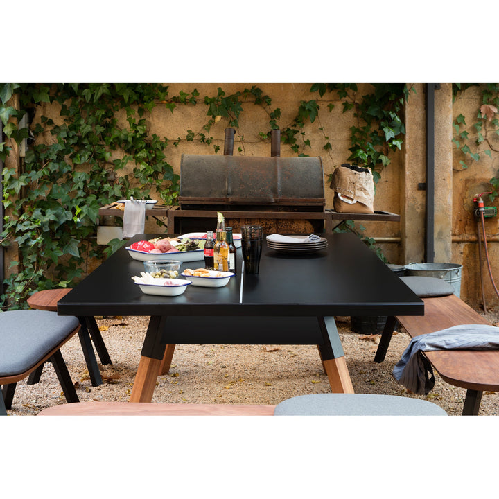 You And Me Bench - Indoor/Outdoor - RS Barcelona - Stools + Benches + Ottomans - 220 Bench - White - HORNE